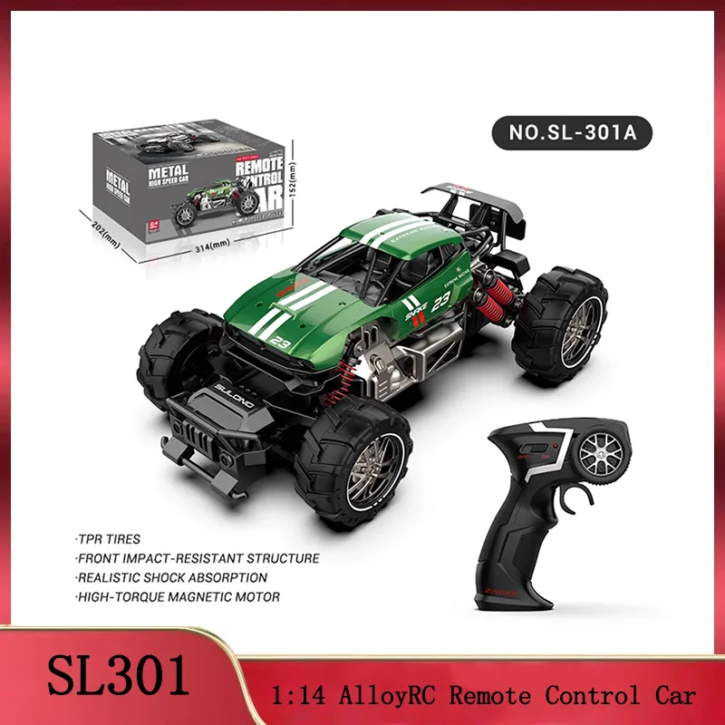 

Sulong SL301 1:14 Alloy RC Car: 4WD Mountain Off-Road Climbing, High-Speed Racing – Boy Toy Gift