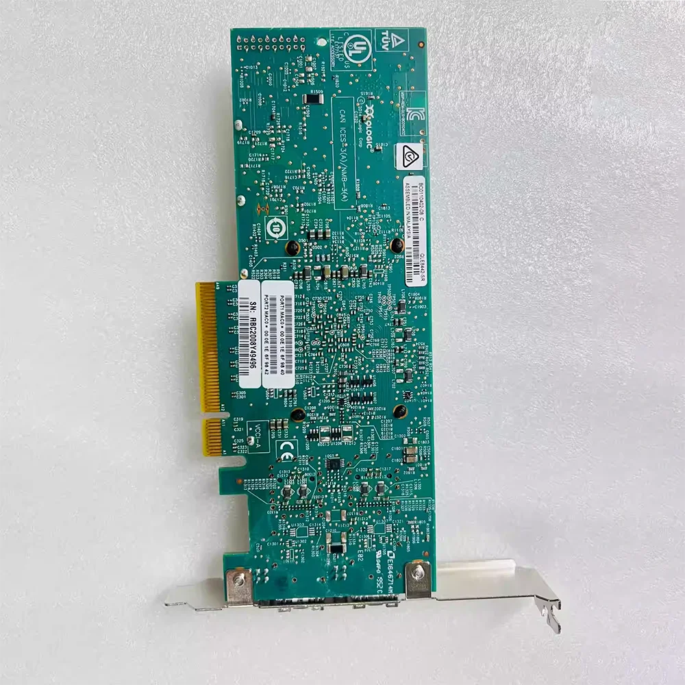 For QLOGIC 10 Gigabit Network Card With Dual Electrical Ports QLE8442-SR