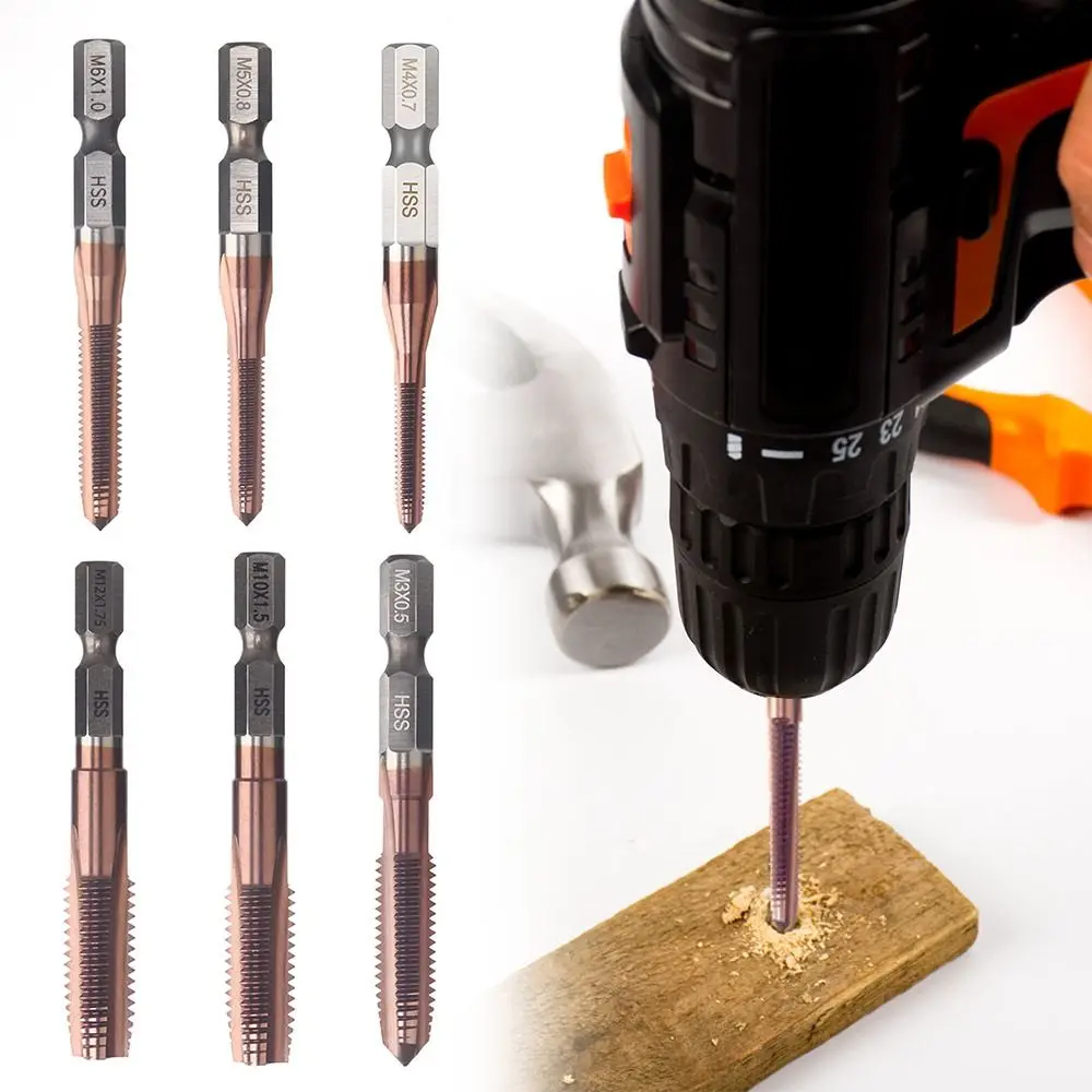 

Wear-resistant Hex Screw Extractors Hexagon shank Alloy Steel Damaged Bolt Remover Power Tools Broken Screw Extractor