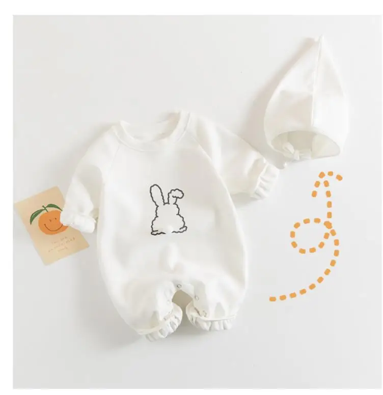 Baby thickened bevelled underwear set