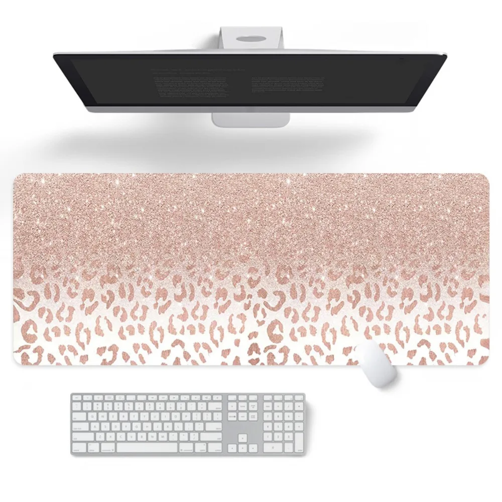 

Large Size Keyboard Mats Stitched Edge English Shortcut Keys Gaming Mouse Pad Extended Thickened Non-Slip Desk Mat Laptop Pads