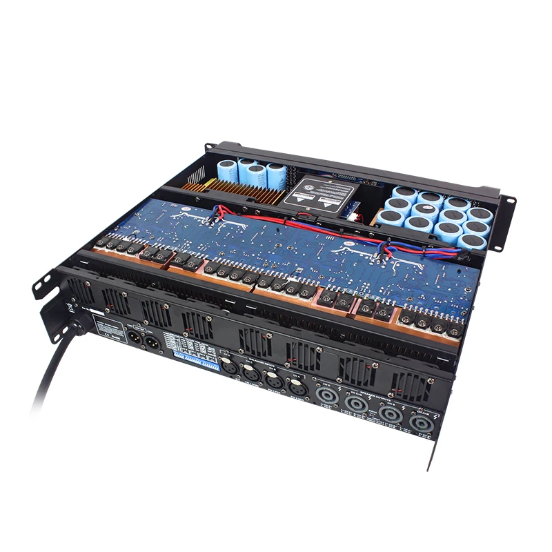 Amplifier house party stage DS-10Q professional 4 channels audio amplifier board 2000w