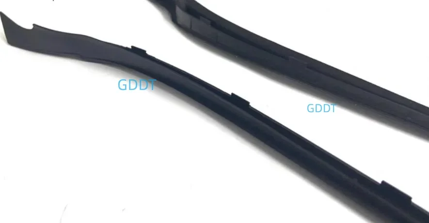 1 atau 2 Buah Cangkang Karet Samping Kaca Depan Luar untuk Ford Fiesta 2009-2014 Be8Z5403136A Pelindung Weatherstrip Luar