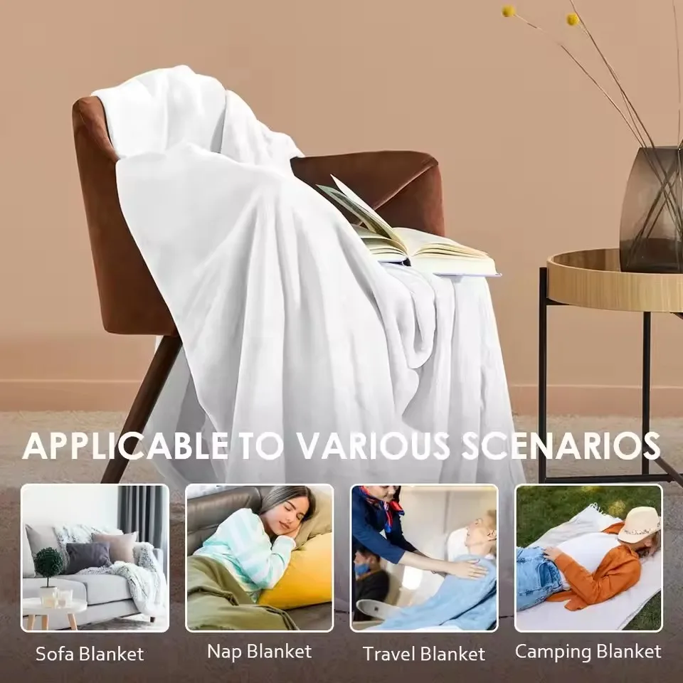 Game A-Agent 47 Hitman Blanket Warm And Soft Suitable For Bedroom Living Room Sofa Bed Office Travel Camping view 6