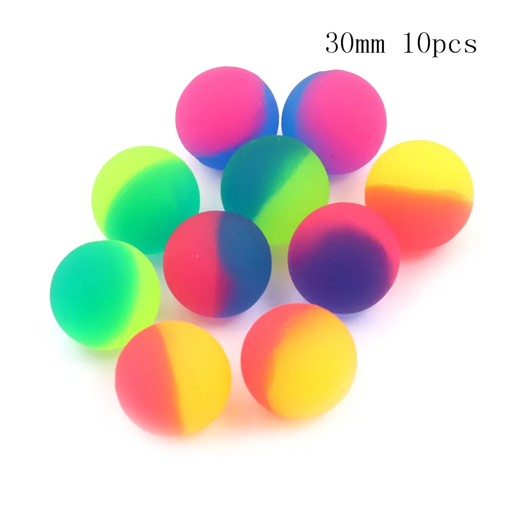 1/10 pcs Moonlight High Bounce Ball elastico giocoleria palle da salto palla che rimbalza giocattoli all'aperto gioca divertimento