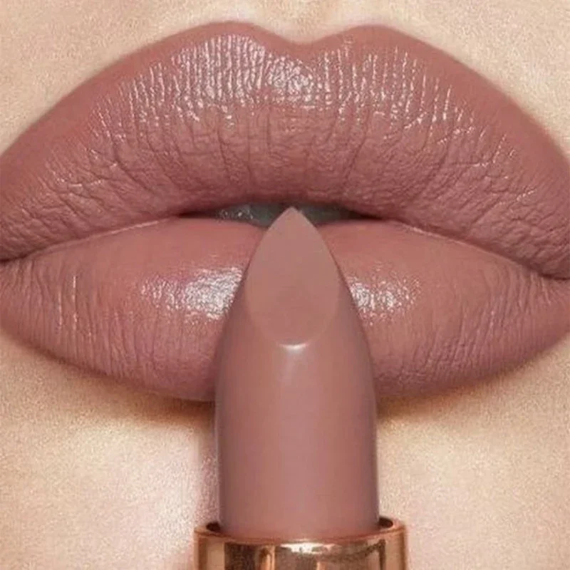 Waterproof Nude Matte Lipsticks Long Lasting Lip Stick Not Fading Sexy Red Pink Velvet Lipsticks Makeup Cosmetic Batom 6 Colors