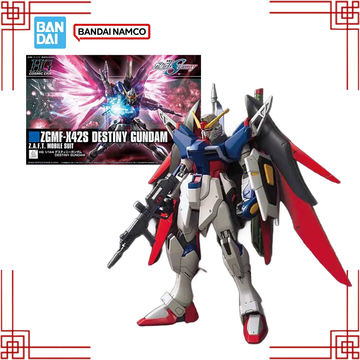 

Набор для сборки модели Gundam Bandai HG 1/144 ZGMF-X42S Destiny, фигурка, конструктор Gunpla, коллекционные игрушки Gundam, подарок для мальчиков