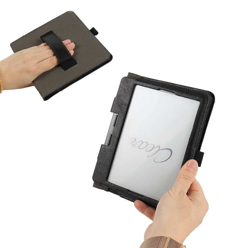 

Для Funda iReader Ocean 2 3 4 5 Pro 5C чехол 7 дюймов для электронной книги из искусственной кожи, чехол для книги со стилусом, петлей и ремешком для рук