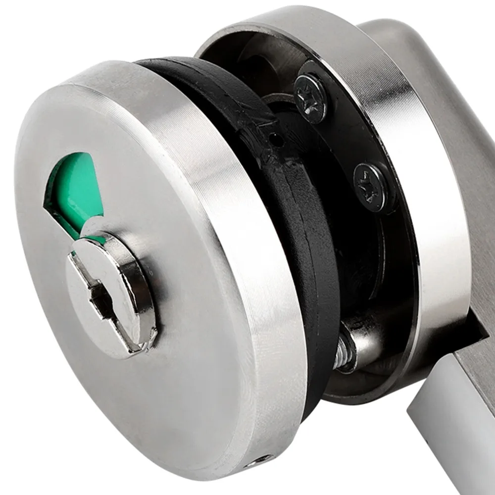 Durable Stainless Steel Door Lock Indicator Rotating Bolt Visible Indicator Privacy Door Lock Toilet Door Lock Dressing Room