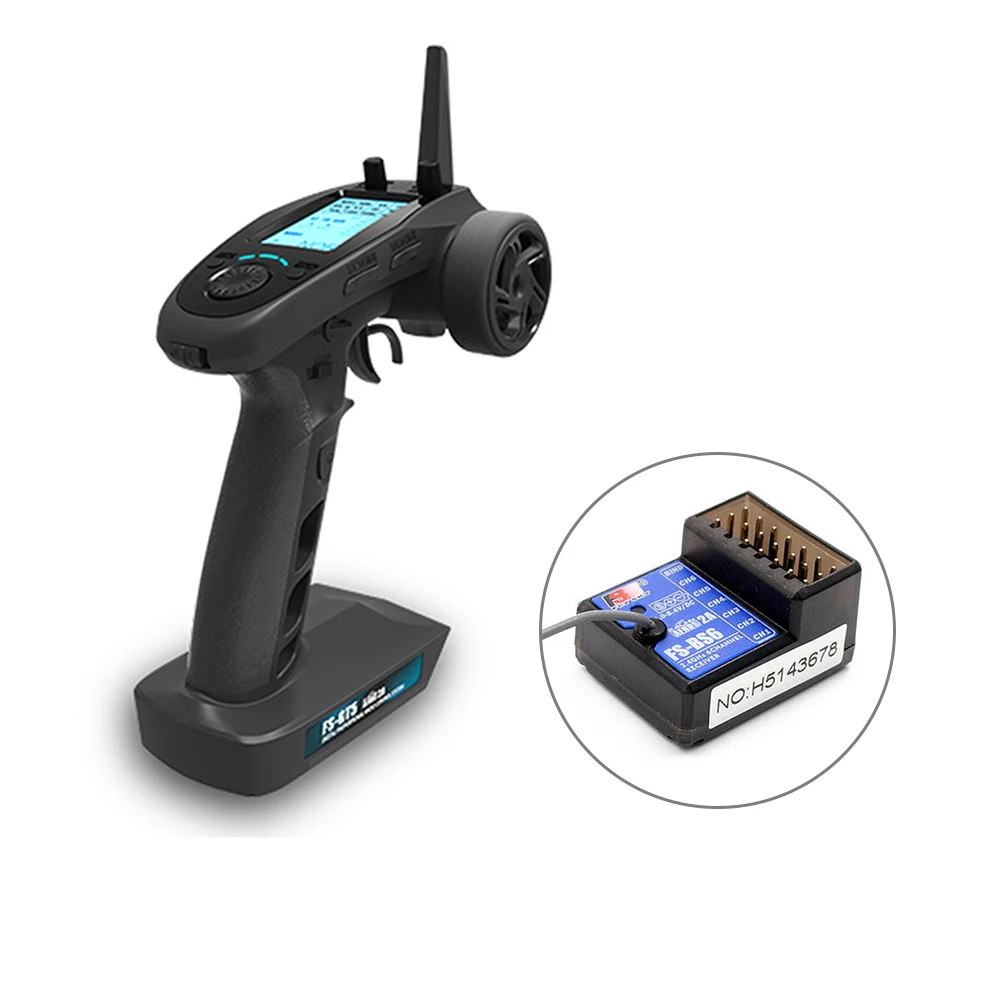 FS-GT5 2.4G 6CH AFHDS RC الارسال ث/FS-BS6 استقبال ل RC سيارة قارب أجهزة الاستقبال عن بعد مع الكاميرا #5