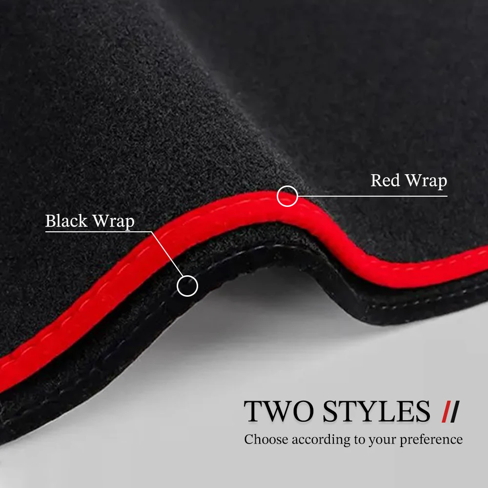 غطاء لوحة سيارة تجنب لوحة مضيئة أداة غطاء منصة حصيرة اكسسوارات السجاد لهوندا سيفيك 2006 2008-2010 #3