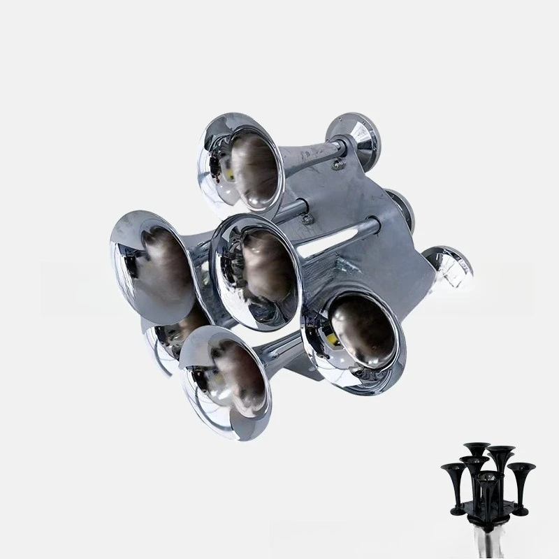 Train whistle, air horn, truck, ship refitted solenoid valve horn