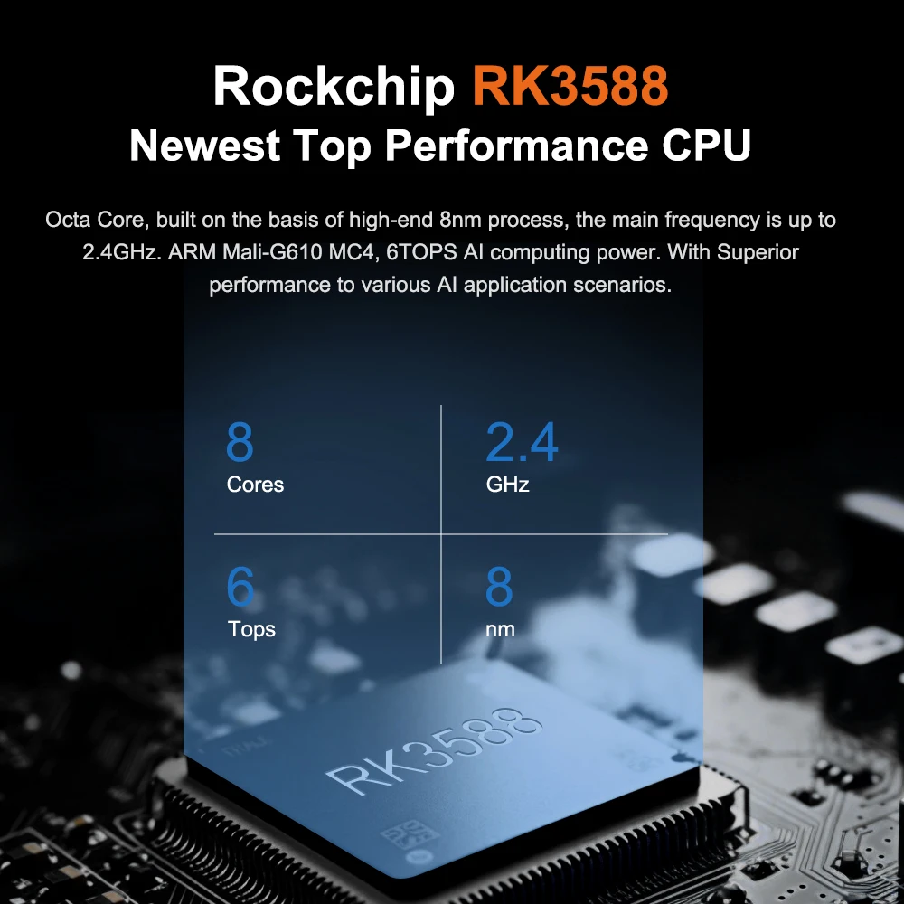 Liontron Rockchip RK3588 Восьмиядерный 8K двойной дисплей HD вход 8 ГБ 32 ГБ DDR4 128 ГБ Linux Android 12 Мини-ПК для промышленного компьютера