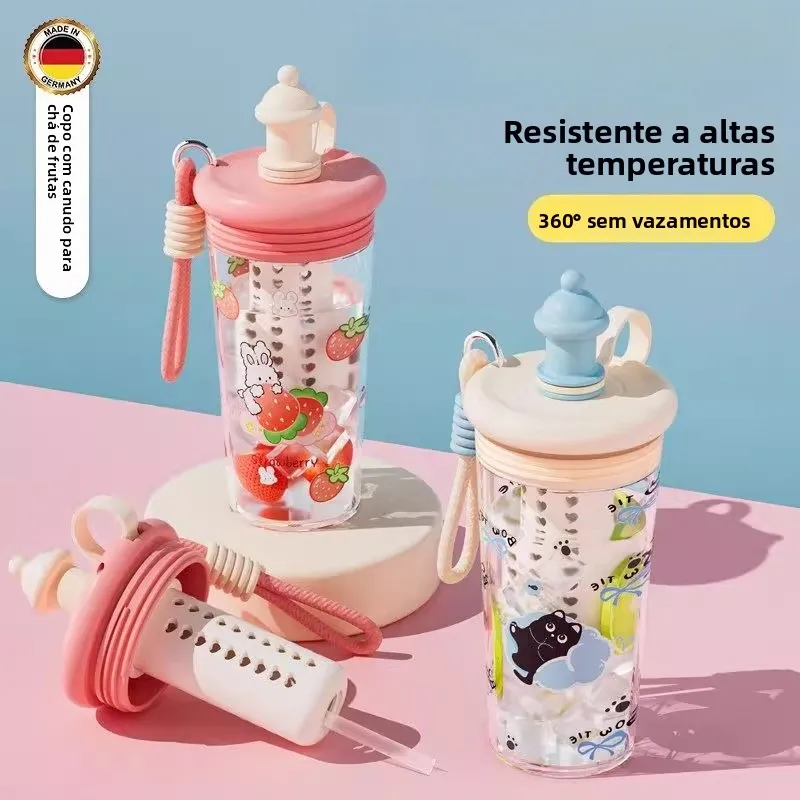 portable-high-aesthetic-value-women's-water-cup-summer-straw-tea-water-separation-durable-high-temperature-tritan-anti-fall