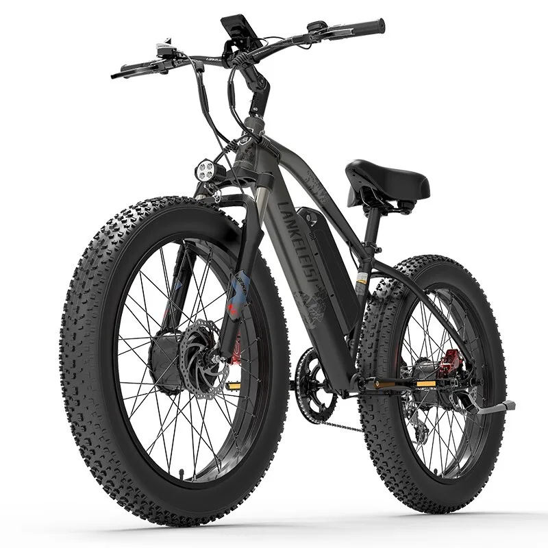 2000W LANKELEISI MG740PLUS Electric Bike 26" 48V 20AH Dual Motor Mountain E-bike image 5