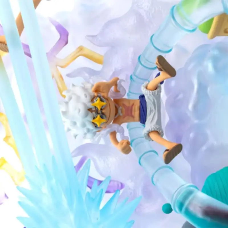 

【100% оригинал】BANDAI BANPRESTO Monkey D. Luffy World Коллекционная фигурка World Коллекционная фигурка Премиум Gear 5 Special