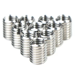 10PCS Self Tapping Thread Insert Stainless Steel Thread Adapters Convert M8 8mm Male To M6 6mm Female