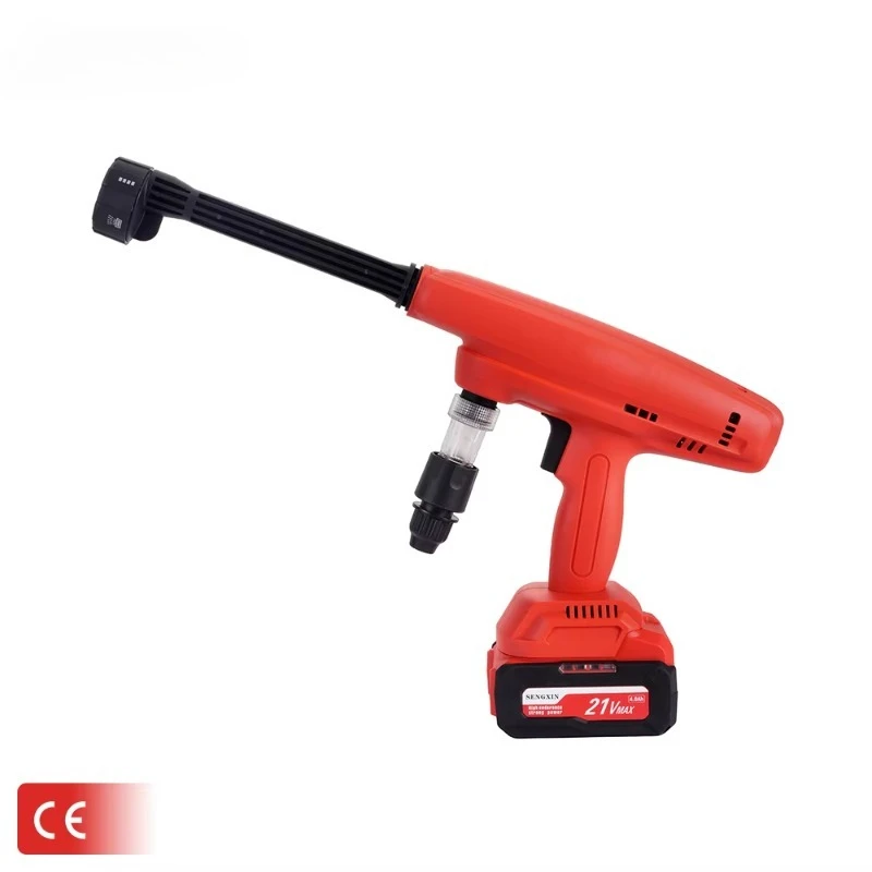 Hot-selling 21V Cordless High Pressure Washer 3500psi Brushless Motor DIY Industrial Grade Plastic Car Wash Kit 2.0Ah