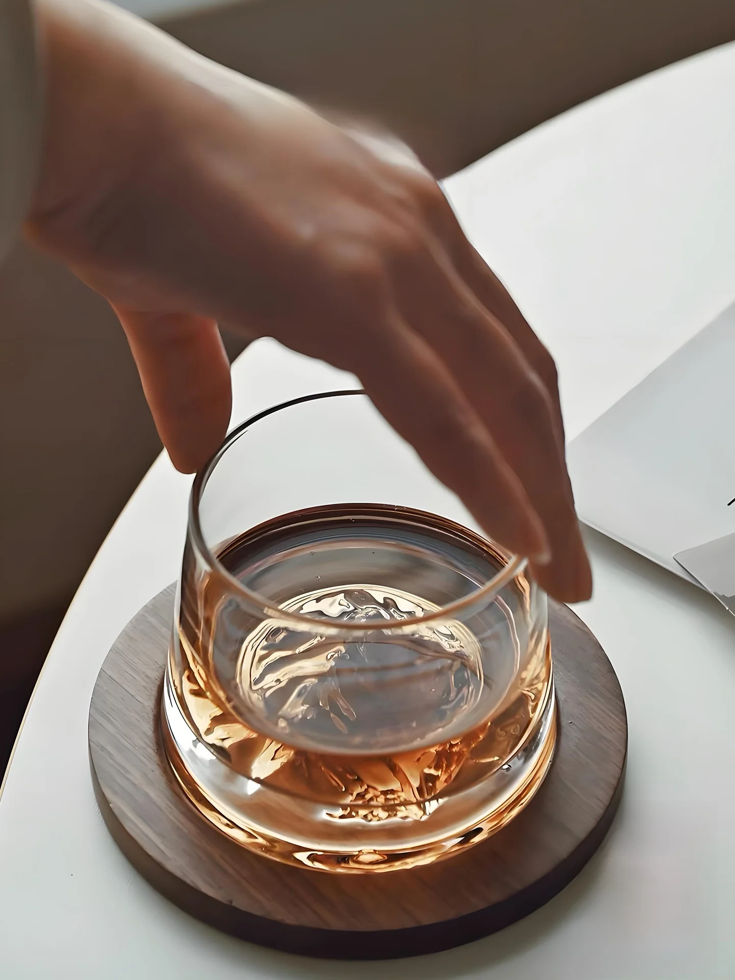 

Ретро-японский стакан для виски с высокой эстетической ценностью для домашнего использования JOJOS L PDJade, скандинавский стиль, одиночная чашка