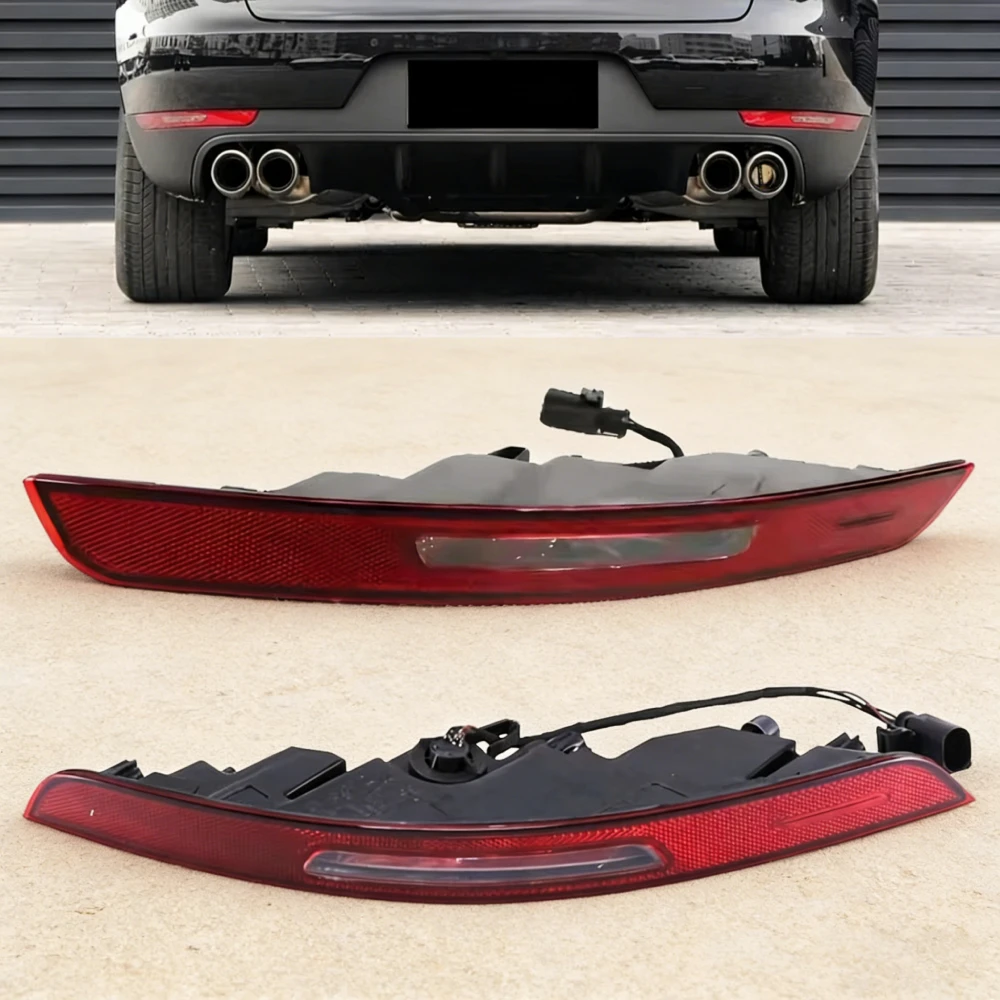 

Rear Bumper Light For Porsche Macan 2014-2020 Tail Light Reversing Fog Lamp Reflector Spare Parts