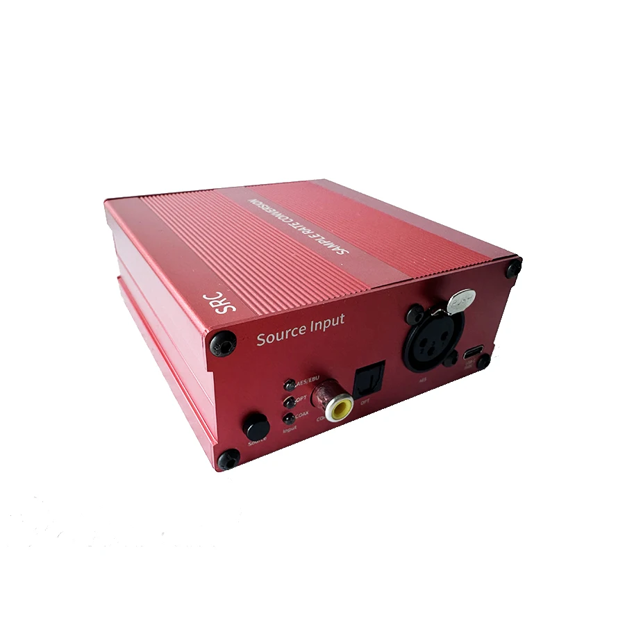 Digital Signal Sampling Rate Converter Coaxial, Fiber Optic AES/EBU Input 24bit 192K
