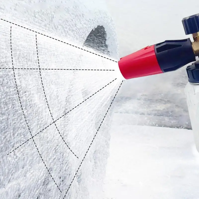 

Распылитель пены, пенопластовая пушка, двойной разъем, аксессуар, двойной разъем, насадка для чистки автомобиля, очиститель бластеров для сада