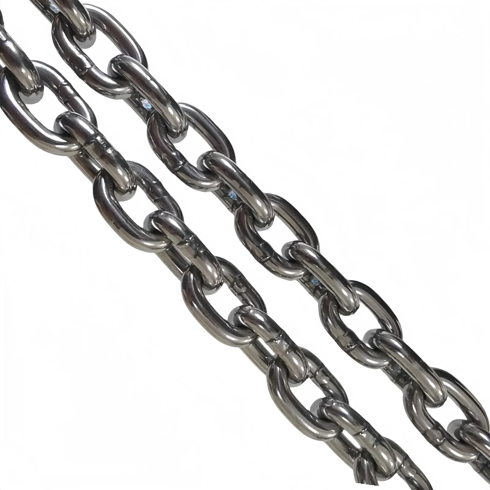 

2-метровая якорная цепь из нержавеющей стали 316L DIN766 G60, коррозионная стойкость, морская цепь точно подходит с якорным ветровым стеклом