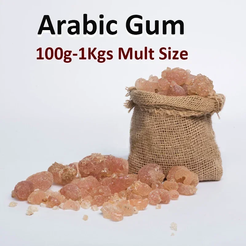 Natual Arabic Gum Grains Mult Size