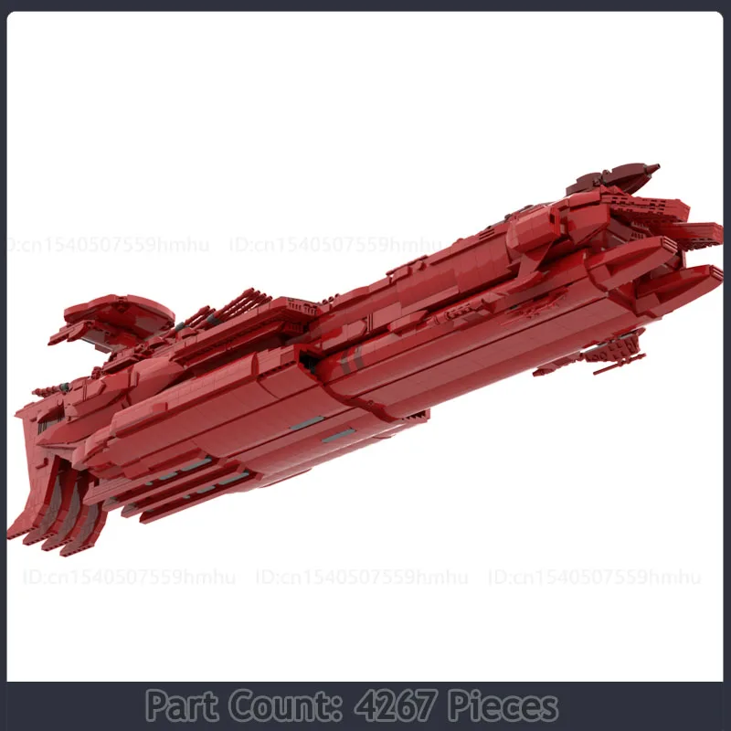 Space Battleship Yamato 2205 MOC Building Blocks Imperial Spaceship Technology Bricks Science Collection Toys Xmas Gifts