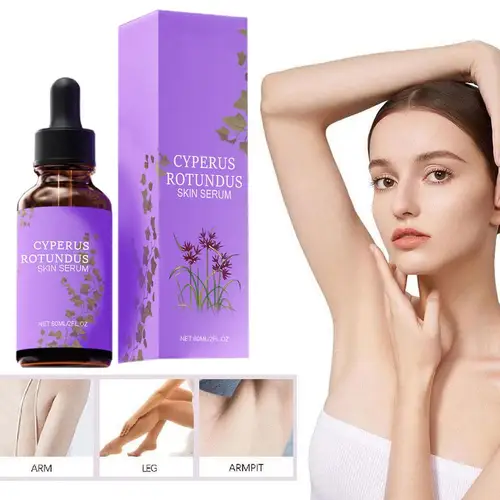 Esencia de Cyperus Rotundus, aceite para el cuidado del depilación, antiinhibición, líneas de crecimiento tranquilo, axila, 60ml, enrojecimiento del cabello, desvanecimiento fino I3I5