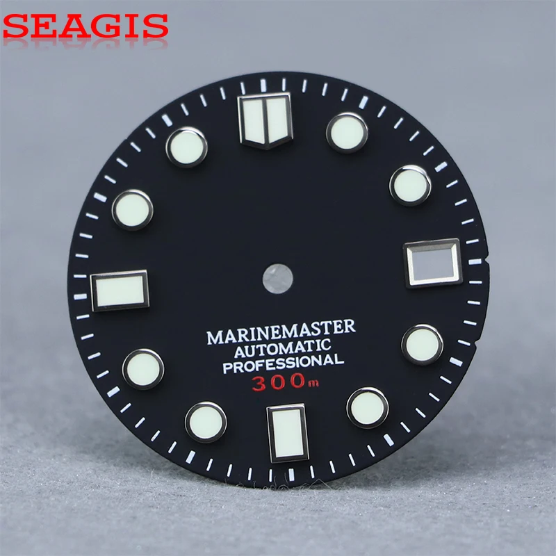 

Циферблат NH35, 28,5 мм, матовый черный, механизмы Mod Skx007, матовый циферблат серии, без логотипа