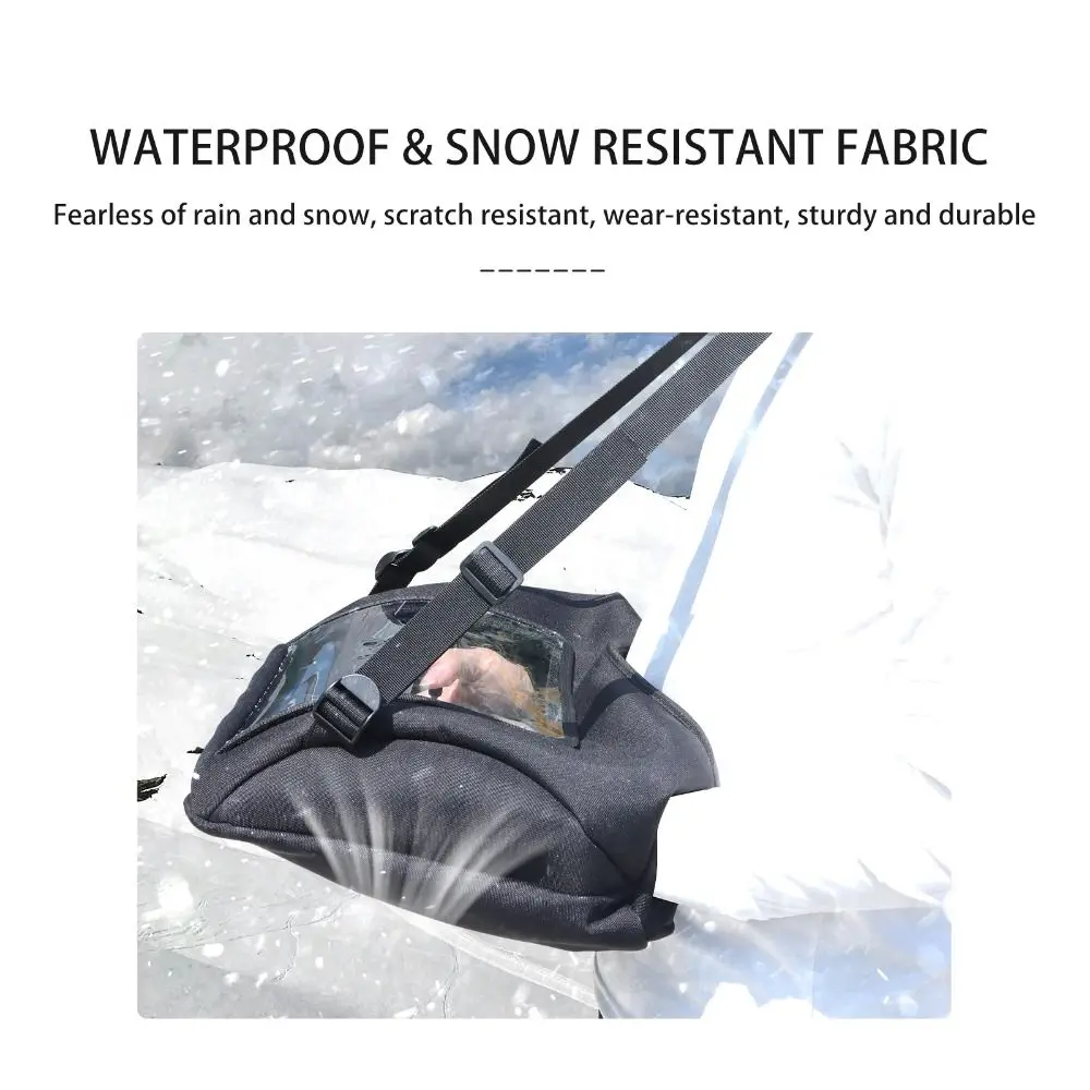 

Waterproof Controller Warm Gloves Anti-wind with Shoulder Strap Winter Cold Protective Gloves Outdoor for DJI Remote Controller