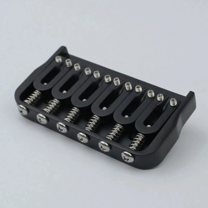 6 and 7 String Fixed Electric Guitar Bridge Black