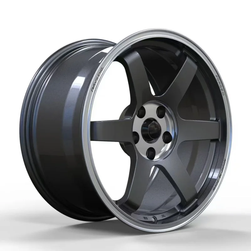 Rines Forjados Clásicos Estilo JDM 18X95 R18 de 18 Pulgadas y 6 Radios 5X1143 para Meister, Kia Sportage, GMR, GTR R35, Toyota Hiace 7L