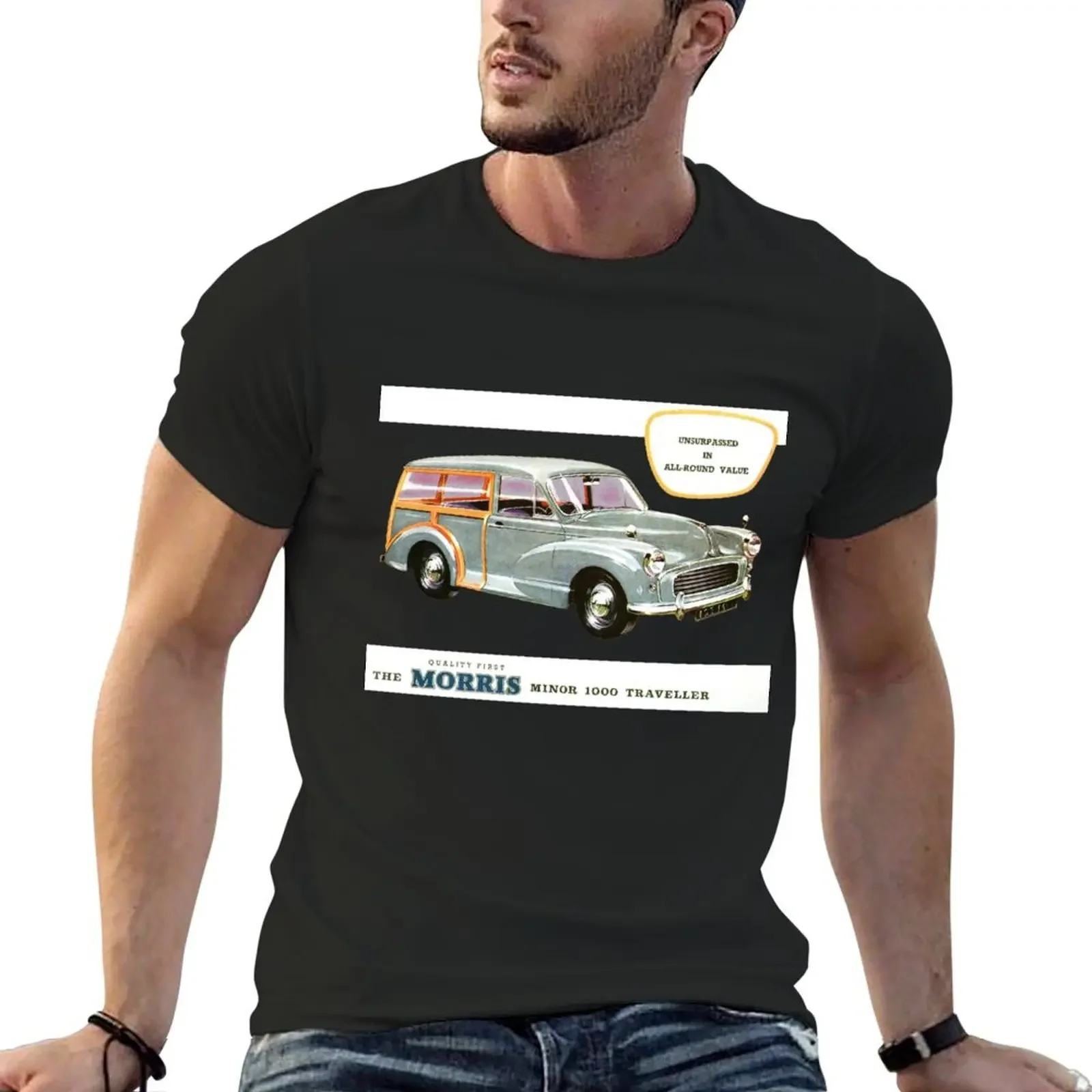 

MORRIS MINOR TRAVELLER T-Shirt sublime new edition fitted t shirts for men