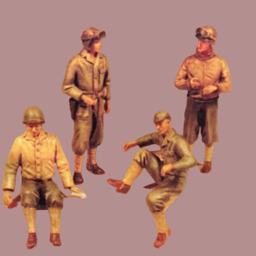 

Наборы фигурок из смолы 1/35, GK, четыре человека, военная тема, в разобранном виде и неокрашенные, 221RMB