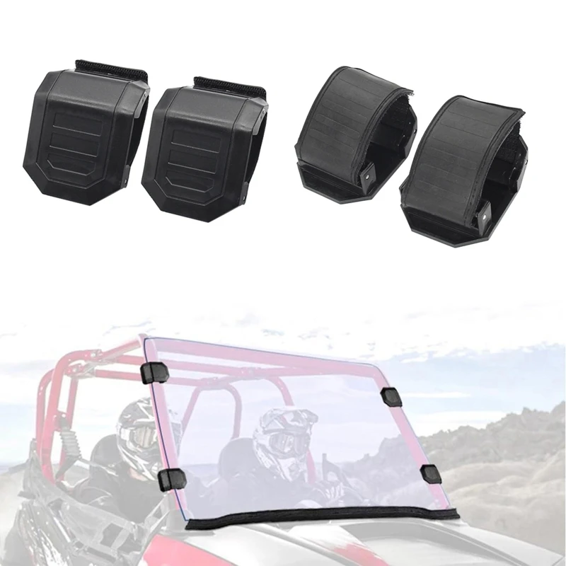 UTV Universal Windshield Window Clamp Clips Pack of 2 Dropship