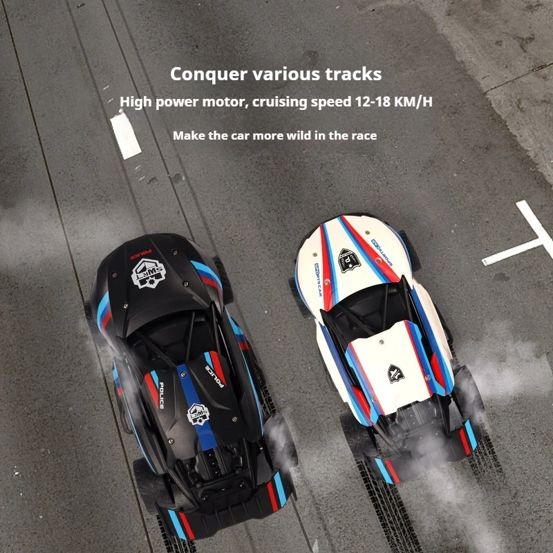 2.4g Wireless Remote Control Sports Car Rc Drift High Speed Car Swat Concept Car To Frequency Racing Children'S Christmas Gift