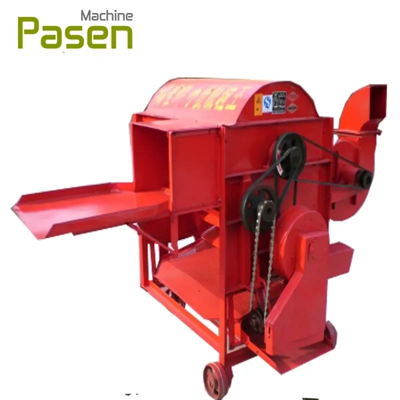 agricultural Rice Thresher Machine , Mini Wheat Thresher , Paddy Rice Sheller Machine