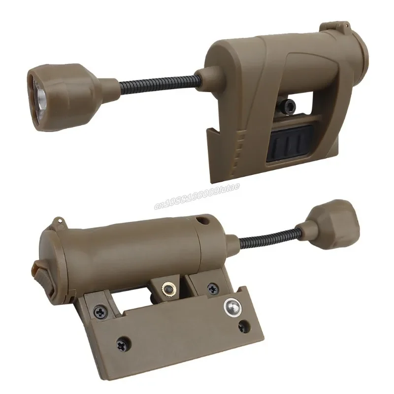 Tactical Helmet Lamp MPLS CHARGE Head Lantern 4 Modes Red Green White IR Light LED Strobe IFF Hunting Flashlight Airsoft Gear