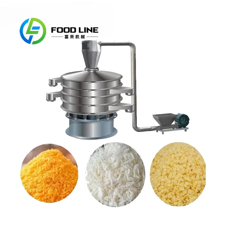 Extrusora Automática de Pan Rallado, Línea de Procesamiento de Pan Rallado, Máquina Industrial para Hacer Pan Rallado Japonés Panko