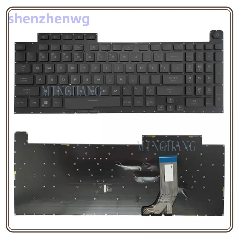

Клавиатура M для ASUS ROG Strix G731 G731GW G731GT G731GU G731GV, американская раскладка, RGB-подсветка