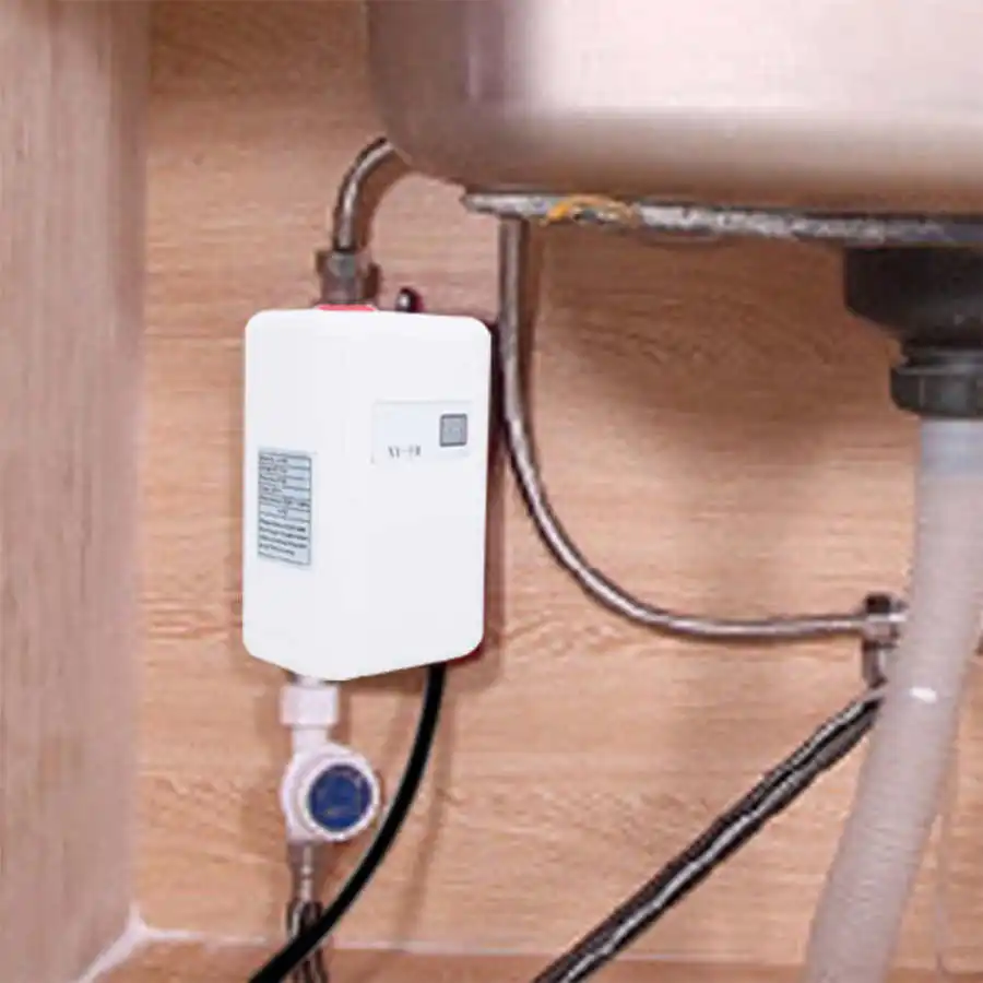 3000W LCD 디지털 온수기 Tankless 순간 물 난방 주방 욕실 빠른 난방 전기 히터 샤워