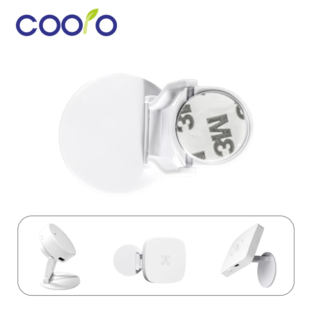 Suporte de sensor de presença humana suporte de base de sensor de movimento de rotação livre ajustável