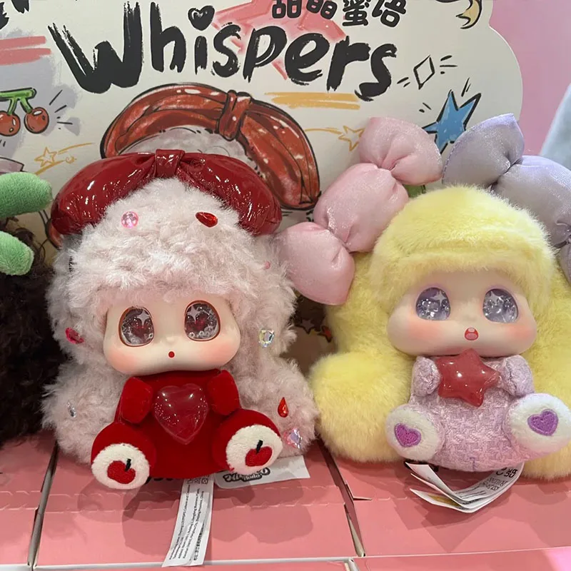 Micoco&NoNo Crystal Whisper Blind Box, Bolsa Surpresa de Pelúcia Micoco, Pingentes de Boneca Anime NoNo, Caixa Misteriosa, Brinquedos Blindbox de Bonecas