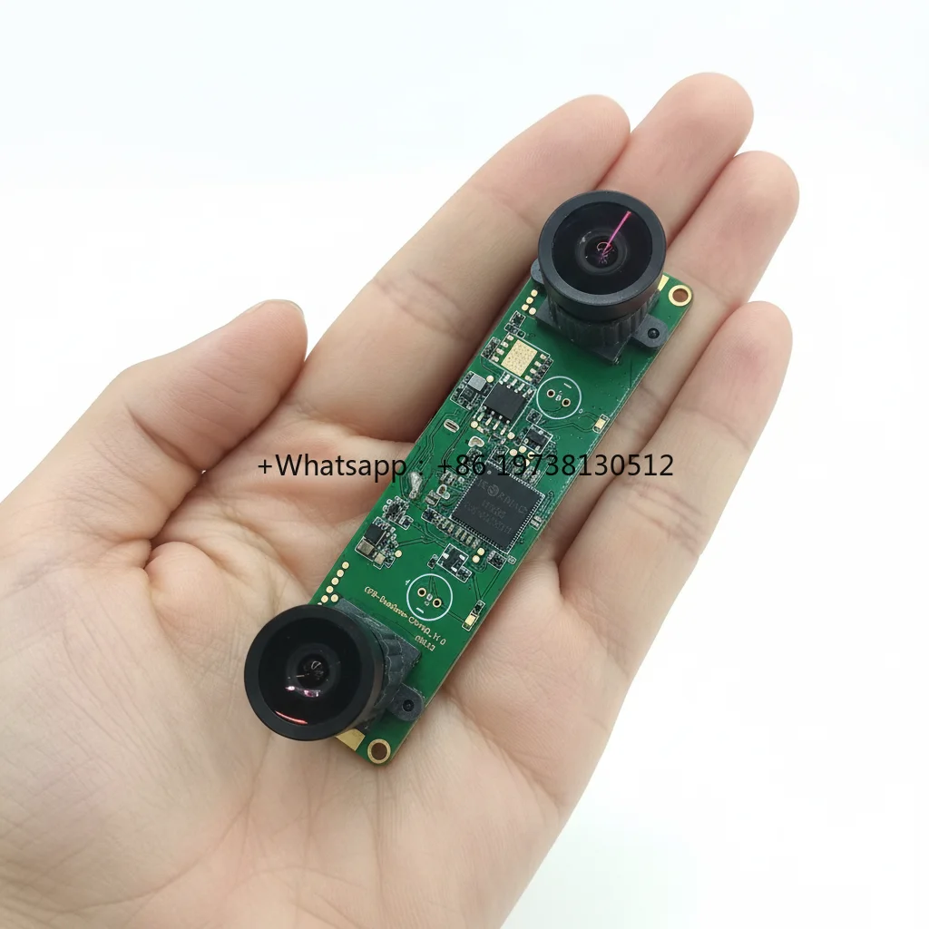 Merrillchip Mcpcba CH9266 Robot Vision Camera Module Dual 5MP Sensor Synchronous Frame AI Vision Solution