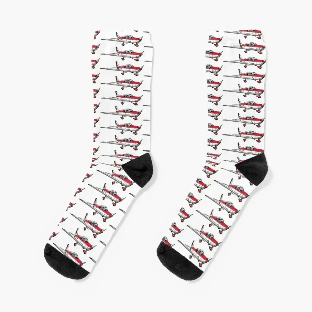 

Piper Cherokee Socks snow Sports Rugby christmas gift Socks For Man Women's