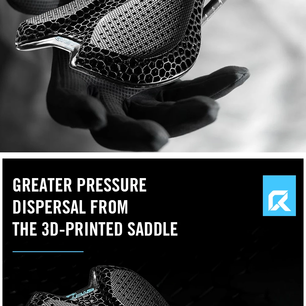 RYET Ultraleichter Carbon 3D-Gedruckter Fahrradsattel 190g/210g 7*9 Fahrrad-Sitzkissen für Rennrad MTB Mountain Gravel Radzubehör – Detail 16