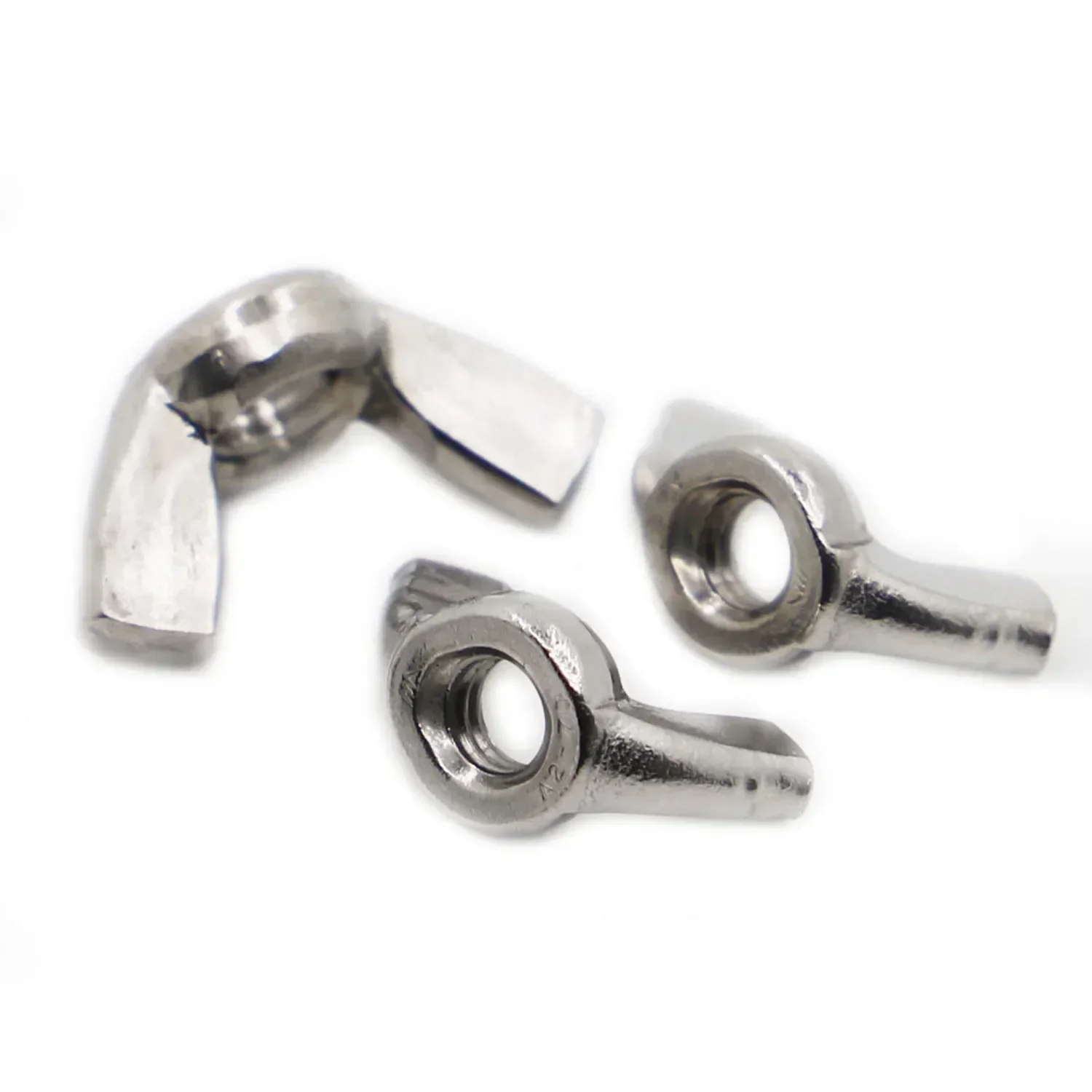 

DIN315 M3 M4 M5 M6 M8 M10 M12 304 Stainless Steel Hand Tighten Nut Butterfly Nut Ingot Wing Nuts