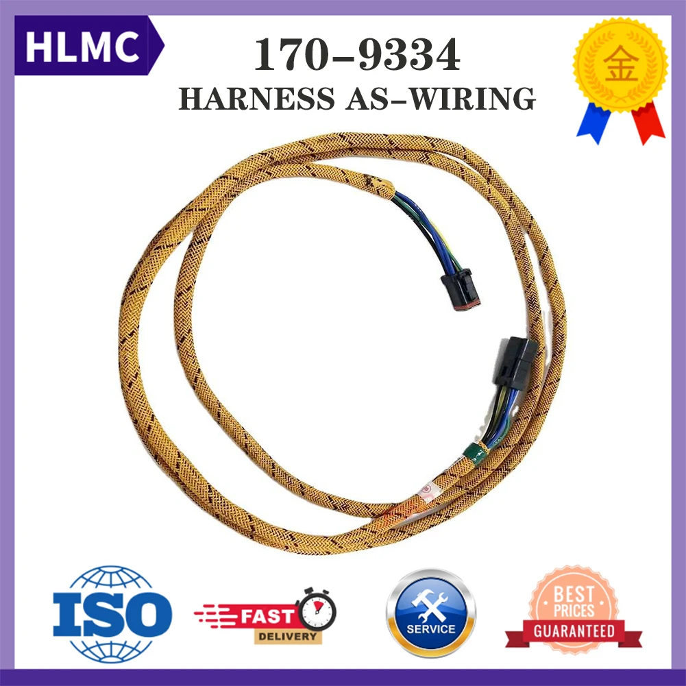 

E385B E5090B Wiring Harness For Excavator Parts Wire Harness Cable CA1709334 170-9334 1709334